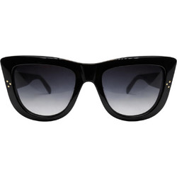 Celine CE40157U 01B Γυναικεία Γυαλιά Ηλίου Πεταλούδα Κοκάλινα Μαύρα με Μαύρο Φακό