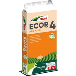 DCM Ecor 4 Κοκκώδες Βιολογικό Λίπασμα 7-7-10 25kg
