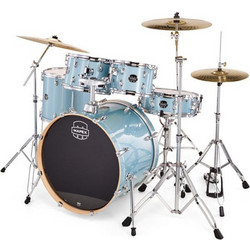 Mapex Venus 5295 Aqua Blue Sparkle Bundle