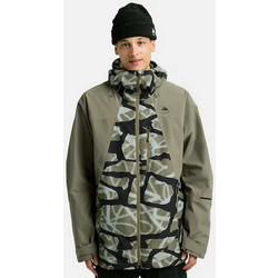 Burton Ανδρικό Μπουφάν Χειμωνιάτικο Puffer Χακί 302551-EWZ