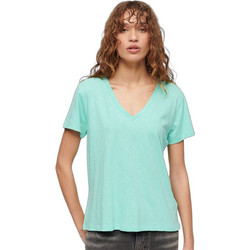 Superdry Γυναικείο Αθλητικό T-Shirt Τιρκουάζ W1011181A-DUS