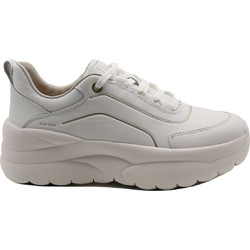 Geox Xtors Γυναικεία Sneakers Flatforms Εκρού D651FA 085FU C1000