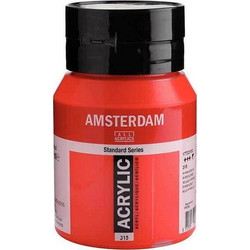 Royal Talens Amsterdam 315 Pyrrole Red Ακρυλικό Χρώμα Ζωγραφικής 500ml