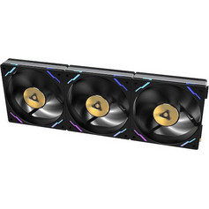 Tcomas FC700PRO Case Fan 120mm ARGB με Σύνδεση 3-Pin 4-Pin PWM 3τμχ Black