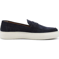 Commanchero Ανδρικά Μοκασίνια Loafers Καστόρινα Navy Μπλε 72397-427