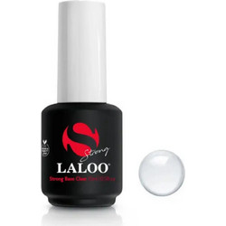 Laloo Strong Clear Base Coat Ημιμόνιμο Βερνίκι Νυχιών 15ml