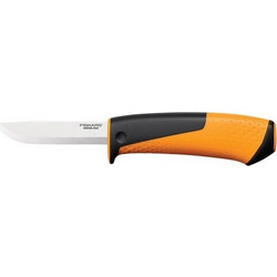 Fiskars Μαχαίρι από Ανοξείδωτο Ατσάλι με Θήκη