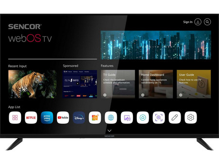 Sencor SLE 40FS811B Smart Τηλεόραση 40" Full HD DLED HDR (2025)