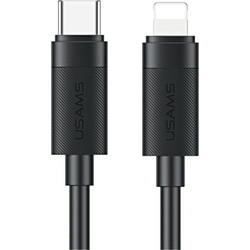 Usams U94 USB-C to Lightning Cable 30W 1m Black SJ781USB01