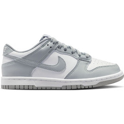 Nike Dunk Low Παιδικά Sneakers Λευκά Γκρι IU7766-123