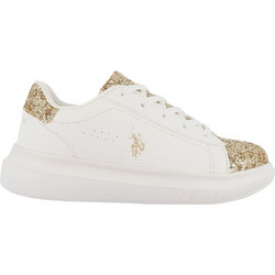 U.S. Polo Assn. Παιδικά Sneakers Λευκά Χρυσά HELIS029B-GOL02