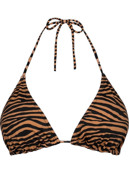 Rock Club Bikini Top Τριγωνάκι Animal Print Καφέ BP-2477-622
