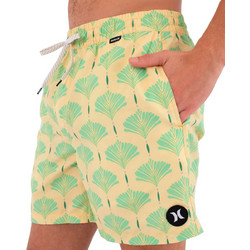 Hurley Ανδρικό Μαγιό Σορτς με Σχέδια Κίτρινο MBEU00014-704