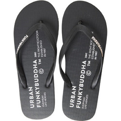 Funky Buddha Ανδρικές Σαγιονάρες Μαύρες FBM013-008-08
