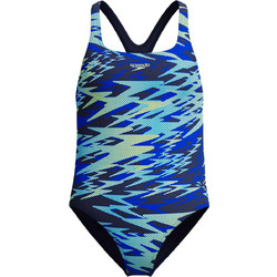 Speedo Αθλητικό Παιδικό Μαγιό Ολόσωμο για Κορίτσι Navy Μπλε Γαλάζιο 8-A000260003