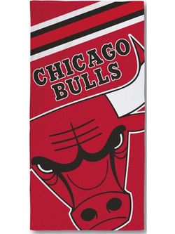 Chicago Bulls Παιδική Πετσέτα Θαλάσσης Κόκκινη 70x140cm