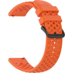 Techsuit Watchband W083 Λουράκι Σιλικόνης Orange (Universal 22mm)