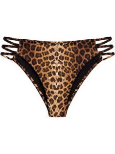 Sugarfree Bikini Slip Animal Print Καφέ 26802015-331
