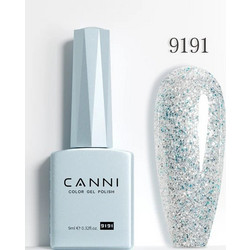 Canni 9191 Glitter Ημιμόνιμο Βερνίκι Νυχιών 9ml