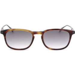 Safilo Calibro 01/S 086 Ανδρικά Γυαλιά Ηλίου Τετράγωνα Κοκάλινα Ταρταρούγα με Γκρι Φακό