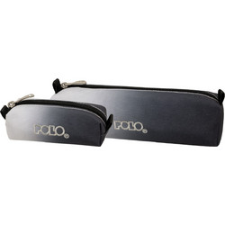 Polo Wallet Gradient Κασετίνα Βαρελάκι Μαύρη Λευκή 937006-8413