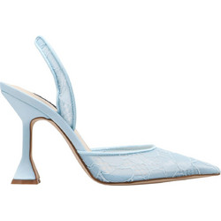 Nine West KANSYP2 Γόβες Slingback με Λεπτό Ψηλό Τακούνι Γαλάζιες 45-450