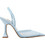 Nine West KANSYP2 Γόβες Slingback με Λεπτό Ψηλό Τακούνι Γαλάζιες 45-450
