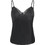 Only Faraya Γυναικείο Καλοκαιρινό Lingerie Top Σατέν Μαύρο 15380254