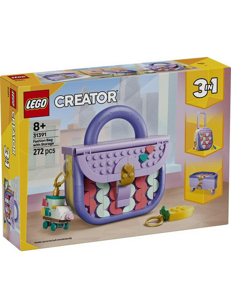 Lego Creator Art Fashion Bag with Storage για 8+ Ετών 31391