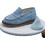 Everkid Βαπτιστικά Loafers για Αγόρι Δερμάτινα Ανατομικά Γαλάζια EK-X8A