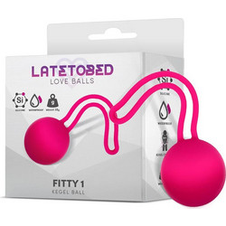 LateToBed Fitty 1 Dumbbell Kegel Κολπική Μπάλα Ροζ