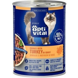 Prevital Adult Chunks with Turkey in Gravy 415gr