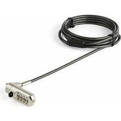 StarTech LTLOCKNANO Κλειδαριά Laptop Kensington Nano με Συνδυασμό 2m