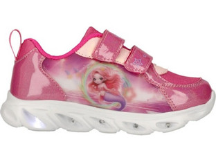 Zig-Zag Ronda Παιδικά Sneakers με Φωτάκια Φούξια Z262487-4072