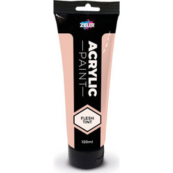 Zieler Flesh Tint Ακρυλικό Χρώμα Ζωγραφικής 120ml