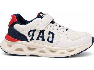 Gap San Francisco Παιδικά Sneakers Μπεζ Navy Μπλε Κόκκινα GPK615010-0218