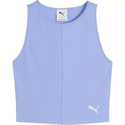 Puma Wardrobe Essential Γυναικείο Αθλητικό Crop Top Λιλά 629765-60-1
