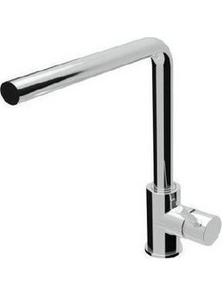 Teorema Minimal 175035 Μπαταρία Κουζίνας Πάγκου Διπλής Παροχής Ανάμεικτη Inox