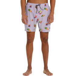 Emerson Ανδρικό Μαγιό Boxer με Σχέδια Λιλά 261.EM504.45-PR564B