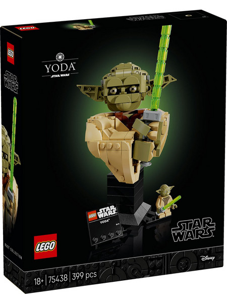 Lego Star Wars Yoda Bust για 18+ Ετών 75438