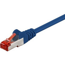 Goobay S/FTP Cat.6 Καλώδιο Δικτύου Ethernet 1m Blue 68267