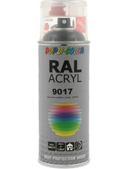 Dupli-Color Acryl RAL 9017 Σπρέι Αστάρι Μαύρο Ματ 400ml
