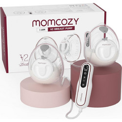 Momcozy V2 Διπλό Ηλεκτρικό Θήλαστρο Μπαταρίας Χωρίς BPA 230ml BP141