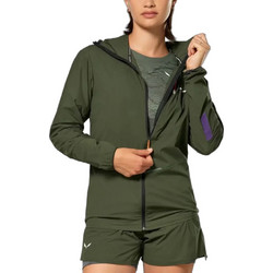 Salewa Αθλητικό Γυναικείο Μπουφάν Softshell Μακρύ Αδιάβροχο Χακί 29285-5280
