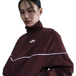 Nike Sportswear Γυναικείο Μπουφάν Softshell Μακρύ Αντιανεμικό Σοκολατί IM8027-652