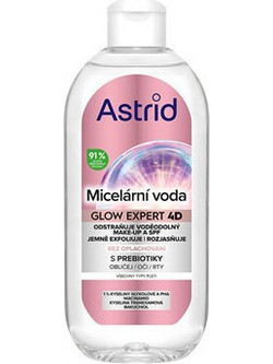 Astrid Glow Expert Micellar Water Ντεμακιγιάζ 400ml