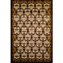 Sprintzio Leomid Χαλί Ορθογώνιο Μάλλινο 125x215cm Brown Gold