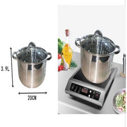 Silver Κατσαρόλα Ανοξείδωτη 20cm 3.9lt