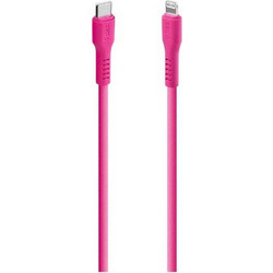 Ttec TTEC2DK60NP USB-C to Lightning Cable 60W 1.2m Neon Pink