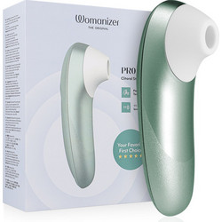 Womanizer Pro Vibrant Clitoral Stimulator Sage Κλειτοριδικός Δονητής Πράσινος